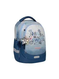 Torba školska Belmil leisure plus shine like a star jeans 338-87/8
