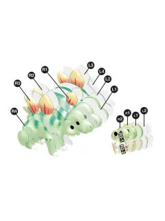 Puzzle 3D Apli Dinos Stegosaurus 20037