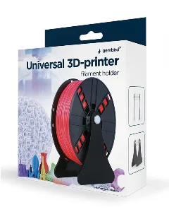 Gembird Filament, PLA Silk Rainbow, red purple, 1.75 mm, 1 kg
