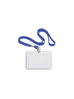 Etui za akreditaciju Forofis plastični 90x57mm horizontalna s plavom vezicom 50/1 91635
