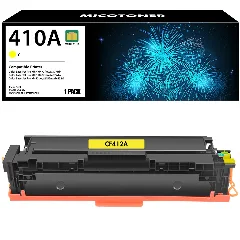 Toner Static Control HP Canon CF412A Yellow
