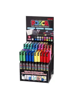 Marker Uni pc-1mr Posca razne boje 80 kom u displeju 80/1 95802000