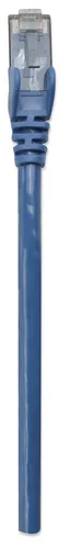 Intellinet Cat6, CCA, U/UTP, PVC, RJ45, 10m, plavi