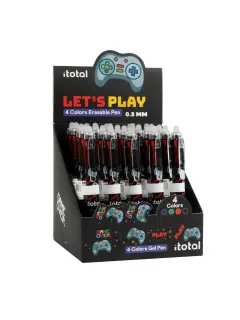 Kemijska olovka iTotal piši briši Let's play 4 boje 25/1 XL1806F