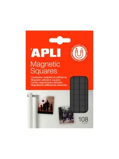 Magnetni kvadratići Apli crni 19818
