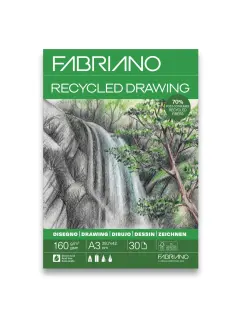 Blok Fabriano reciklirani 29,7x42 (A3) 160g 30L ljepljeni top side 19100758