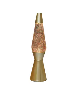 Lava lampa iTotal Glitter Gold XL1770