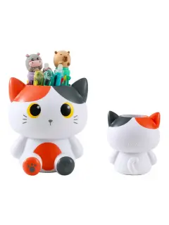 Čaša za olovke iTotal Cat narančasta 3D XL3014