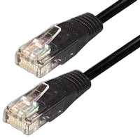 NaviaTec Cat5e UTP Patch Cable 20m black