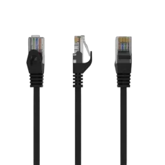 Gembird Cat6 UTP Patch cord, black, 3 m