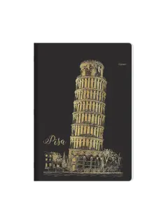 Bilježnica Ilijanum A4 70g 52L kocke gold collection 10411