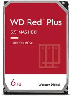 WD Red Plus WD60EFPX 6TB, 3,5", 256MB, 5400 rpm