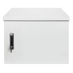 Intellinet Industrial IP55 19" Wall Mount Cabinet with Integrated Fans, 9U