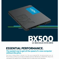 Crucial 2 TB 2,5" SSD, BX500 SATA