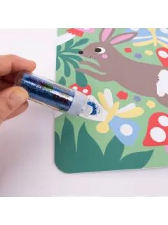 Kreativni set Apli s biorazgradivim šljokicama Glitter Art Bio 20078