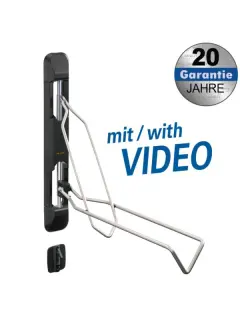 Transmedia Swivel bike wall mount, Load up to 35 kg