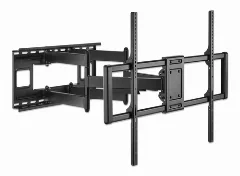 Manhattan TV nosač zidni 60"-120" do 120kg, crni