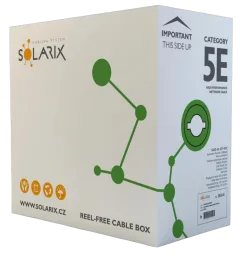 Solarix 305m Outdoor Cat5E FTP PE Installation Cable