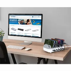 Manhattan 10-Port USB-C Power Charging Station