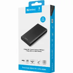 Sandberg Powerbank USB-C PD 100W 38400mAh