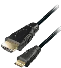 Transmedia HDMI-plug type A to HDMI plug type C, 10m