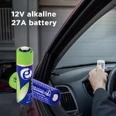 Gembird Alkaline 27A battery, 2-pack