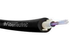 NFO Fiber optic cable Fibertechnic ADSS Z-XOTKtcdDb, 12F, G.652D, 1,2kN, Span 80m, 1m