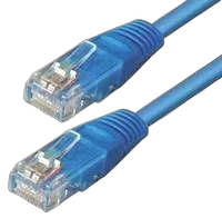 NaviaTec Cat5e UTP Patch Cable 10m blue