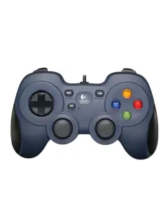 Logitech F310 gamepad, za PC, sivoplavo-crna