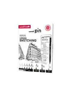 Marker Uni pin gift set Urban sketching + tehnička ol M5-228 u kutiji 8/1