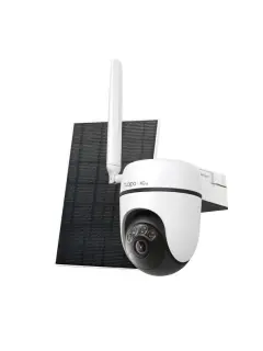 TP-Link Tapo C615G Kit, Solar-Powered Pan Tilt 4G LTE Security Camera Kit