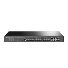 TP-Link JetStream 24-Port SFP L2 Managed Switch with 4 10GE SFP Slots