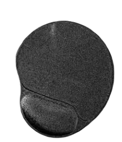 Gembird Gel mouse pad with wrist support, black