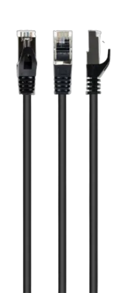 Gembird S FTP Cat.6A LSZH patch cord, black, 3 m