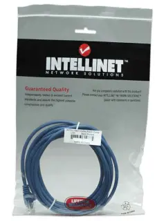 Intellinet Cat5e, CCA, U/UTP, PVC, RJ45,7.5m,plavi