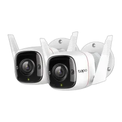 TP-Link Tapo C310P2 Outdoor Security Wi-Fi Camera, 2-Pack
