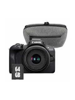 Canon EOS R100 + 1845, torbica, SD kartica