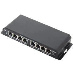 MaxLink 8 port switch 10 100 Mbps with 7 PoE ports - no power adapter