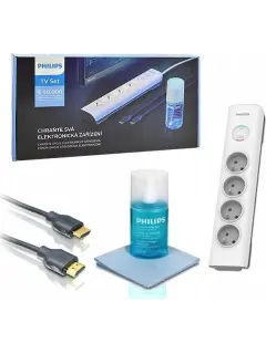 Philips TV set, HDMI, produžna letva, krpica