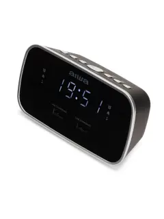 Radio budilica AIWA CRU-19BK, BT, crni