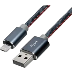 Transmedia Charging Lightning Cable for iPhone 1m REVERSIBLE