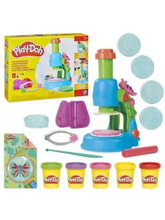 Masa za modeliranje Hasbro Play-doh mikroskop - posvijetli i pogledaj G04945L0