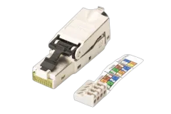 DIGITUS Shielded RJ45 connector for field assembly