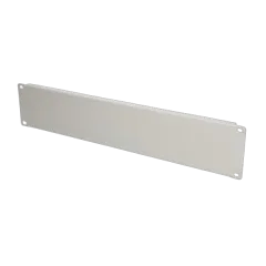 Extralink 2U 19" Front Blank Panel, Gray