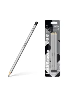 Olovka grafitna ErichKrause Art šesterokutna H HB B  3/1