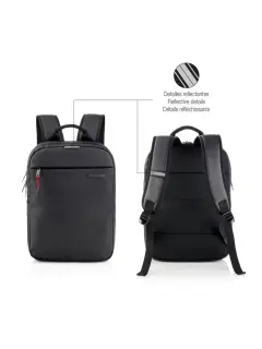 Ruksak za prijenosno računalo Miquelrius crna 16" S 32x43x5,5cm MR16982