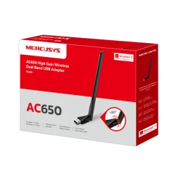 Mercusys AC650 High Gain Wireless Dual Band USB Adapter