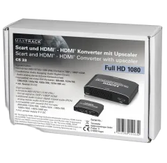 Transmedia HDMI kutni adapter, muški na ženski