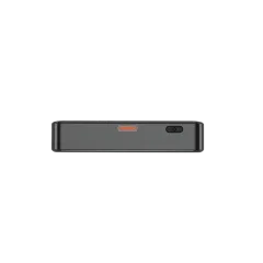 Gembird 15 W Magnetic wireless powerbank with LCD, 10000 mAh, black