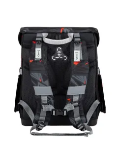 Torba školska Belmil compact with patches ninja 405-41/AG/B/4